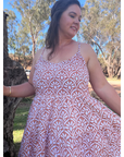 Our adjustable-strap cotton summer dress keeps you cool, comfy & effortlessly stylish. Limited stock—grab yours now!