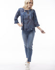 Discover the allure of Corsica in our Cotton Aurora Top. Breathable fabric, timeless design—your vacation essential!