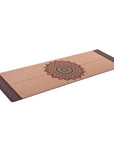 "Sustainable cork yoga mat: Eco-friendly, skin-friendly, super grip base, moisture-wicking, odor-resistant."