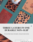 "Skin-friendly cork yoga mat: Soft surface with super grip non-slip base ensures a secure yoga session."