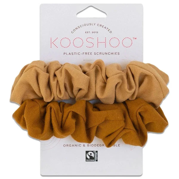 Upgrade your hair accessory collection with Kooshoo's luxe scrunchie. Say goodbye to hair damage. Shop eco-conscious now!