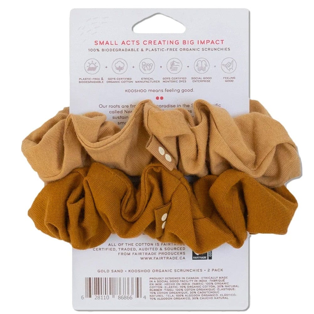 Get noticed with Kooshoo's premium hair scrunchie. Gentle on your hair, stylish on your wrist. Discover yours today!