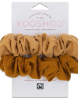 Upgrade your hair accessory collection with Kooshoo's luxe scrunchie. Say goodbye to hair damage. Shop eco-conscious now!