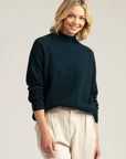 Stay cozy in style with our peacock green merino wool jumper. Shop now!