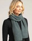 Elevate your winter wardrobe with our grey merino wool ribbed scarf. Warmth meets elegance in every stitch.