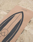 "Cork yoga mat for surfers: Eco-conscious choice with a soft top surface and super grip non-slip base.