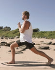 "Cork yoga mat for surfers: Eco-conscious choice with skin-friendly, soft surface for optimal comfort and grip."