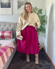 Eco-friendly cotton kaftan for plus-size women