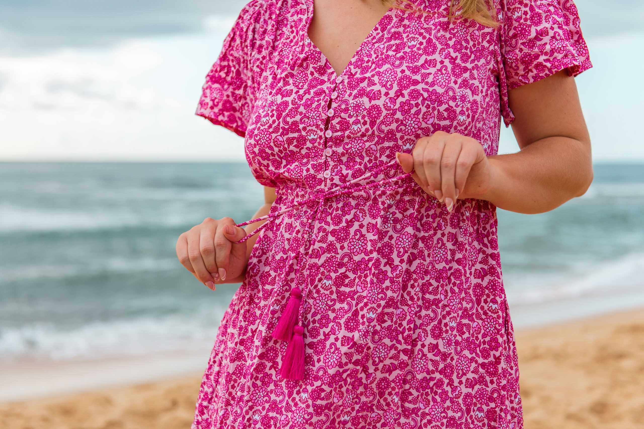 &quot;Stun in style with our pink midi dress. Perfect for any occasion, it combines elegance and comfort. Shop now for the best look of the season!&quot;