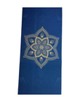 "Skin-friendly hemp jute yoga mat: Soft top surface and non-slip base for a comfortable and secure practice."