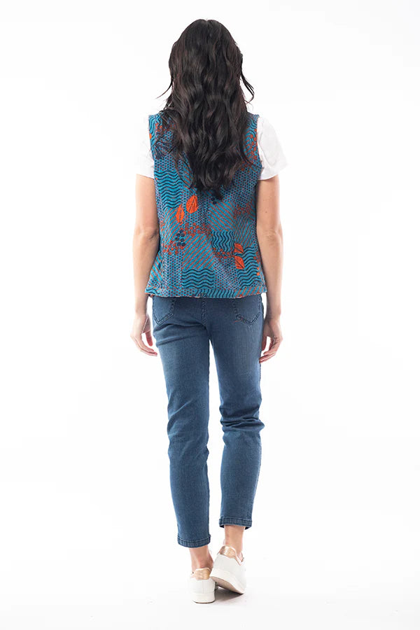 "Stay stylish year-round with our reversible cotton vest. Versatile, comfy, and perfect for any season! Shop now."