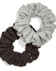 Add a touch of eco-luxury to your hairstyle with Kooshoo's artisan hair scrunchie. Sustainable fashion at its finest.