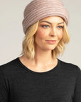 Stay cozy in style with our Merino Knit Hat. Soft, light pink beanie for warmth and fashion-forward flair. Shop now!