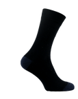 Step into luxury with our black bamboo socks. Ultra-soft, moisture-wicking, and durable. Elevate your sock game today!