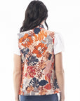 "Transform your look effortlessly with our reversible cotton vest, featuring stunning floral prints."