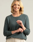 "Wrap yourself in luxury with our grey merino wool sweater. Exceptional comfort meets exquisite design."