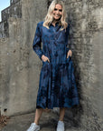 Effortless elegance awaits! Slip into our cotton blue maxi dress for instant charm. Perfect for any occasion. Shop now!