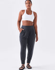 Step into ultimate comfort with our Loose Fit Soft Pants with Cuffs in Charcoal. Soft, stylish, and perfect for any casual outing. Get yours today!