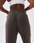 "Discover unparalleled softness in our brown yoga pants. Lounge in luxury wherever you go. Order now!"