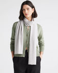 Wrap in luxury with our light grey wool scarf. Soft, elegant, and perfect for any occasion. Shop now!